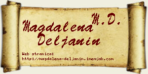 Magdalena Deljanin vizit kartica